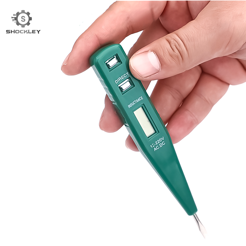 Shockley bút kiểm tra kỹ thuật số bút kiểm tra đa năng ac dc 12-250v bút kiểm tra điện bút dò điện áp bút kiểm tra