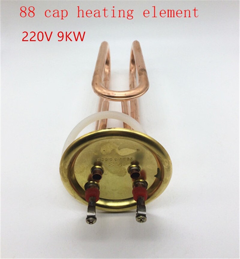 [HOT W] 88mm cap 9KW heating elements for electric water heaterbrass heating tubebrass electric heat pipe for hot water tank