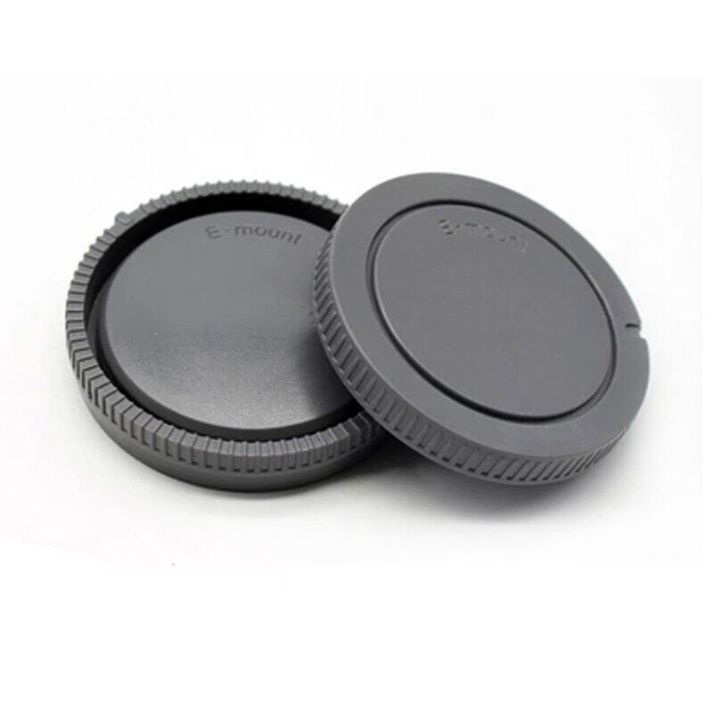 1 cặp nắp thân máy ảnh + nắp ống kính phía sau cho nex nex-3 e-mount