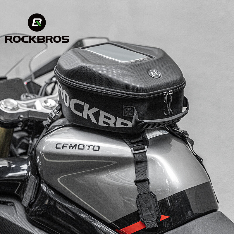 Rockbros túi 7l túi đi xe máy đa năng túi hộp xe máy túi balo du lịch màn hình cảm ứng điện thoại với vỏ bọc chống thấm nước