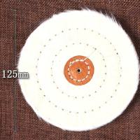 Cloth Polishing Wheel Arbor Buffer Polish Grinder Pad White For Metal Jewelry