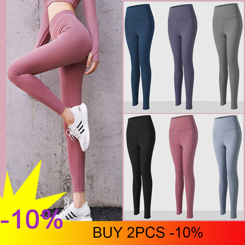 Quần Yoga Nữ VTTO, Quần Legging Không Đường May Bó Eo Cao Thể Thao Quần, Tập Thể Dục Phòng Tập Thể Dục