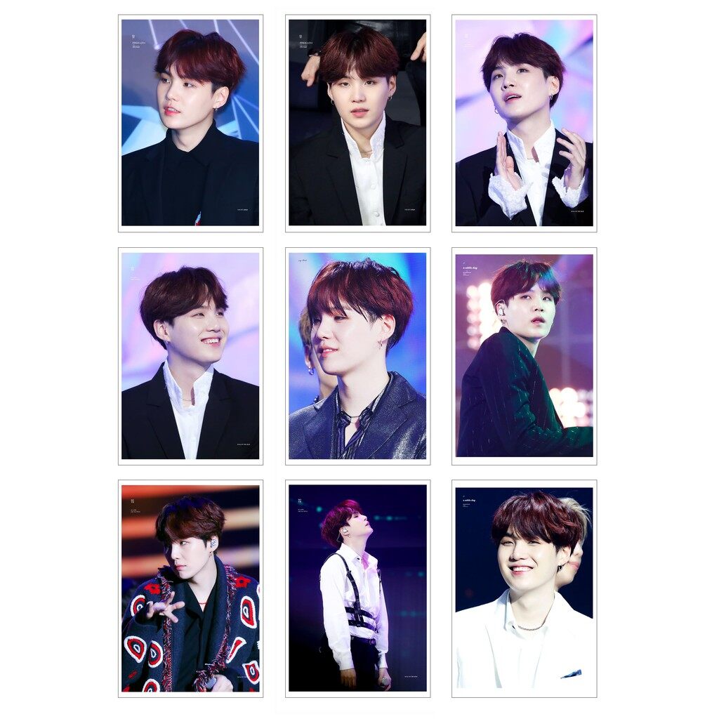 Lomo Card Ảnh SUGA - BTS ( 36 ảnh)