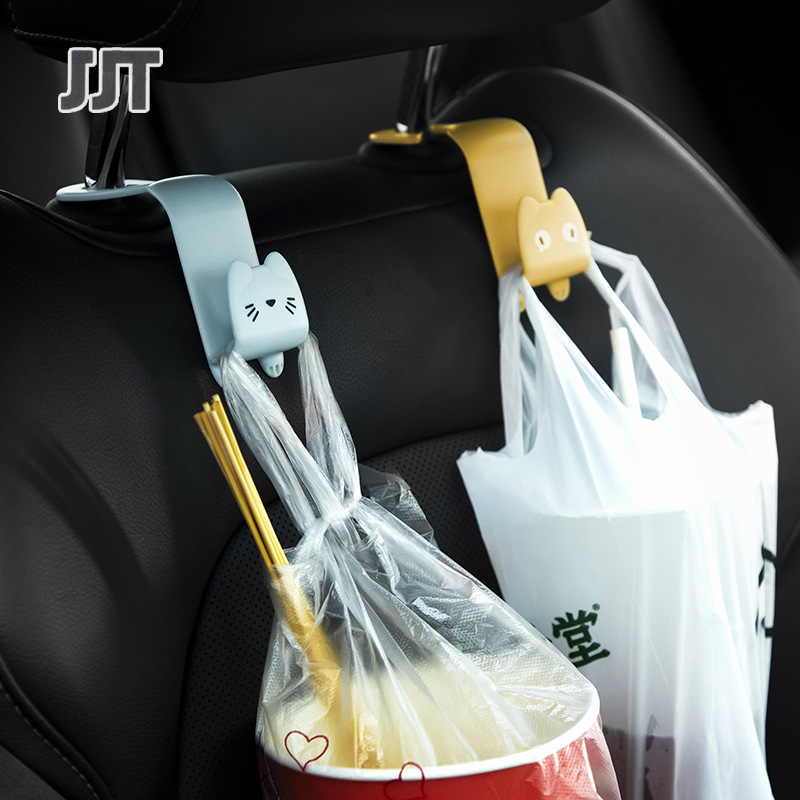 JJT Móc treo đồ sau ghế ô tô, hoa văn hoạt hình, phụ kiện ô tô, móc treo ô tô, móc treo ô tô móc treo ô tô móc lưu trữ móc Móc phía sau ghế móc treo ghế ô tô, móc treo ô tô, móc treo đồ ô tô, móc treo đồ trên ô tô, móc treo ô tô, móc