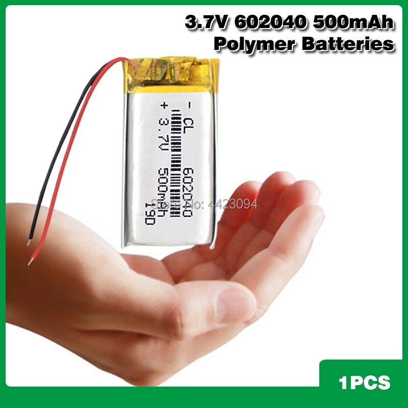 Pin lithium ion polymer 602530 3.7v 500mah 602040 pin lithium polymer-pin sạc-aliexpress
