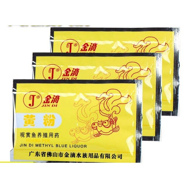 Jindi gói vàng 4gr - tetra vàng xử lý nấm cá cảnh