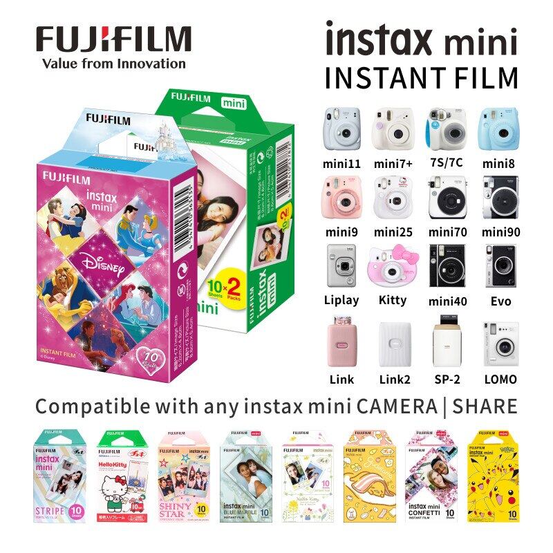 Nguồn gốc Fujifilm Instax phim nhỏ 10