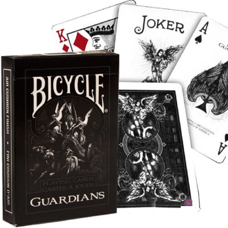 Thẻ chơi bài cho người giám hộ xe đạp, bộ bài bicycle guardians playing cards deck, đạo cụ ảo thuật cho nhà ảo thuật
