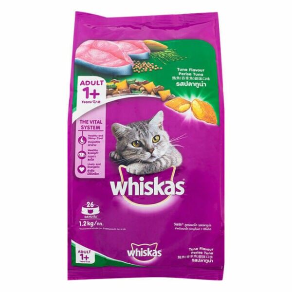 Hạt whiskas cho mèo 1.2kg