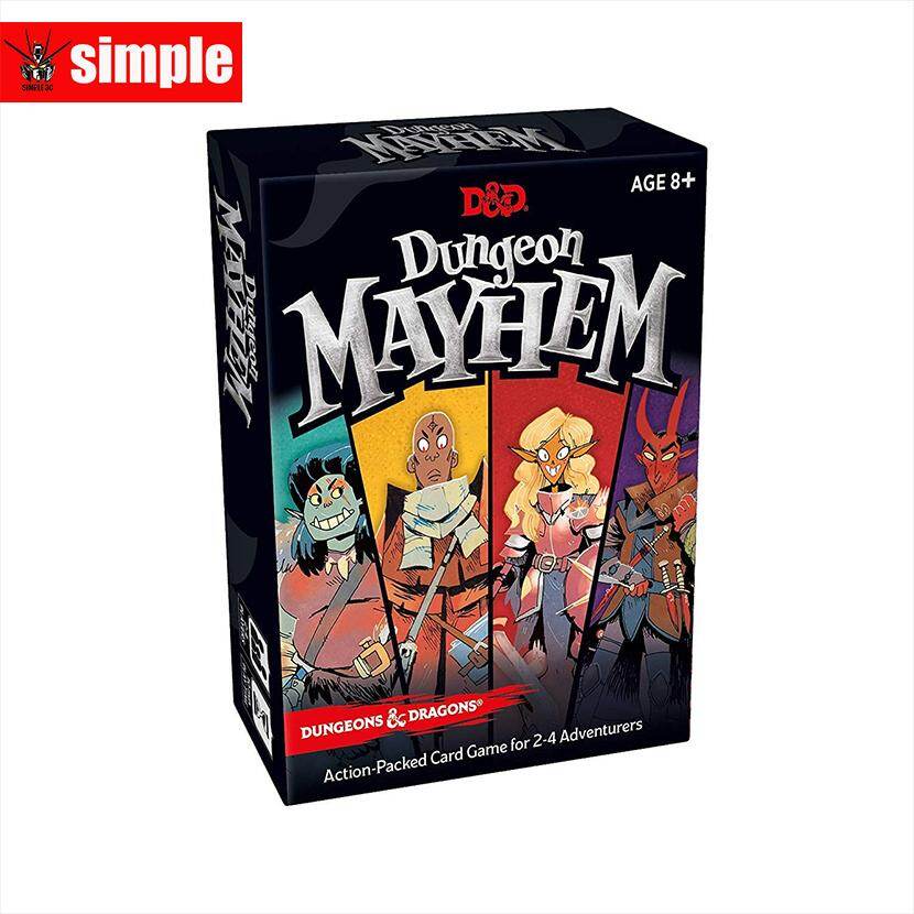 D&D Dungeon Mayhem Board Game Thẻ Bài Dungeon Mayhem Trò Chơi Trên Bàn Dungeons & Dragons