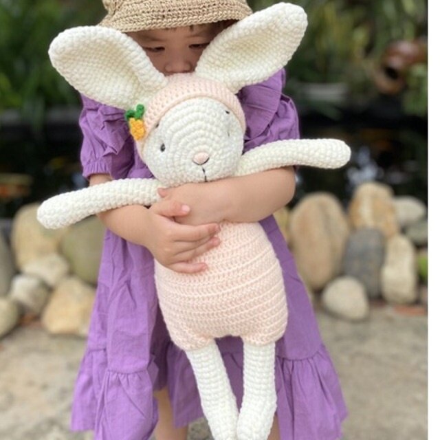 Set phụ kiện móc thỏ