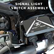 Spirit Beast CNC Motorcycle Switch Box (Black) - Waterproof