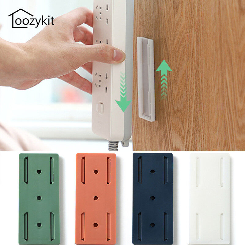 Loozykit Nẹp Dây Điện Cố Định Kẹp Giữ Cáp Sạc Nẹp Dây Điện Chống Rối Dán Tường Giá đỡ dán tường treo ổ cắm điện