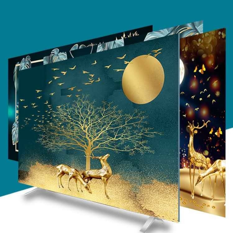 □ □ □ Khăn Phủ Chống Bụi Tấm Phủ TV 43 55 50 Inch 65 Inch Bộ Vỏ TV LCD Treo Gia Dụng Thông Dụng