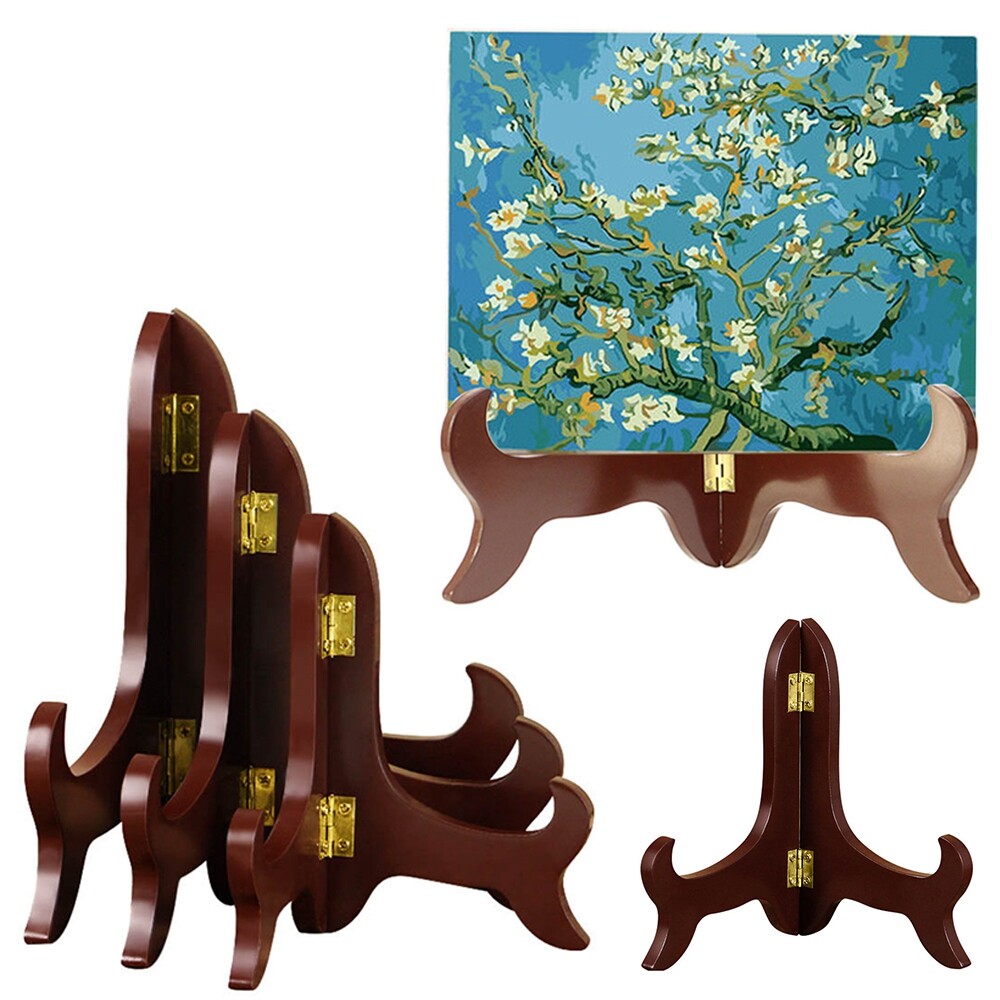 Ddegg Sách Cao Cấp Bền Đa Năng, Giá Đỡ Khung Ảnh Trang Trí Nội Thất Giá Đỡ Đĩa Bằng Gỗ Giá Trưng Bày