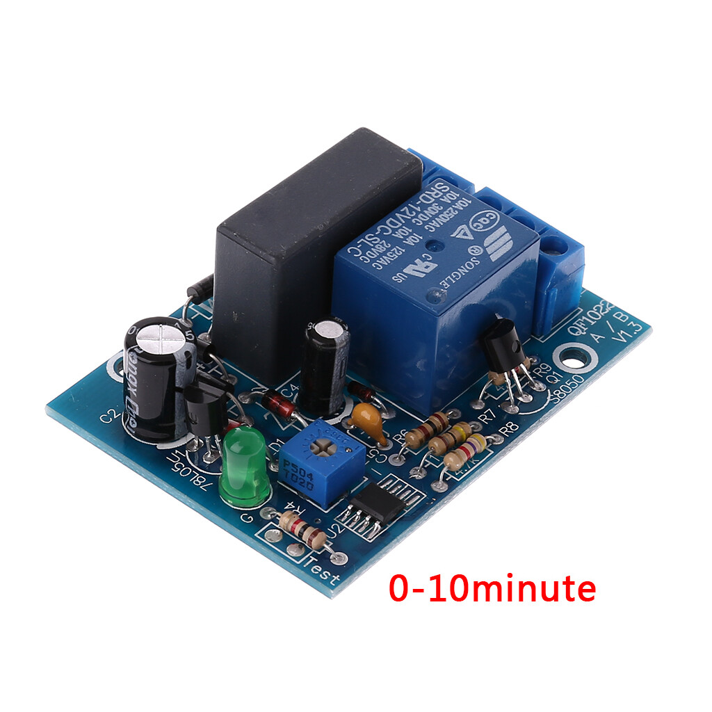 Công tắc trễ hẹn giờ điều chỉnh được ac 220v mô đun rơ le thời gian bật/tắt
