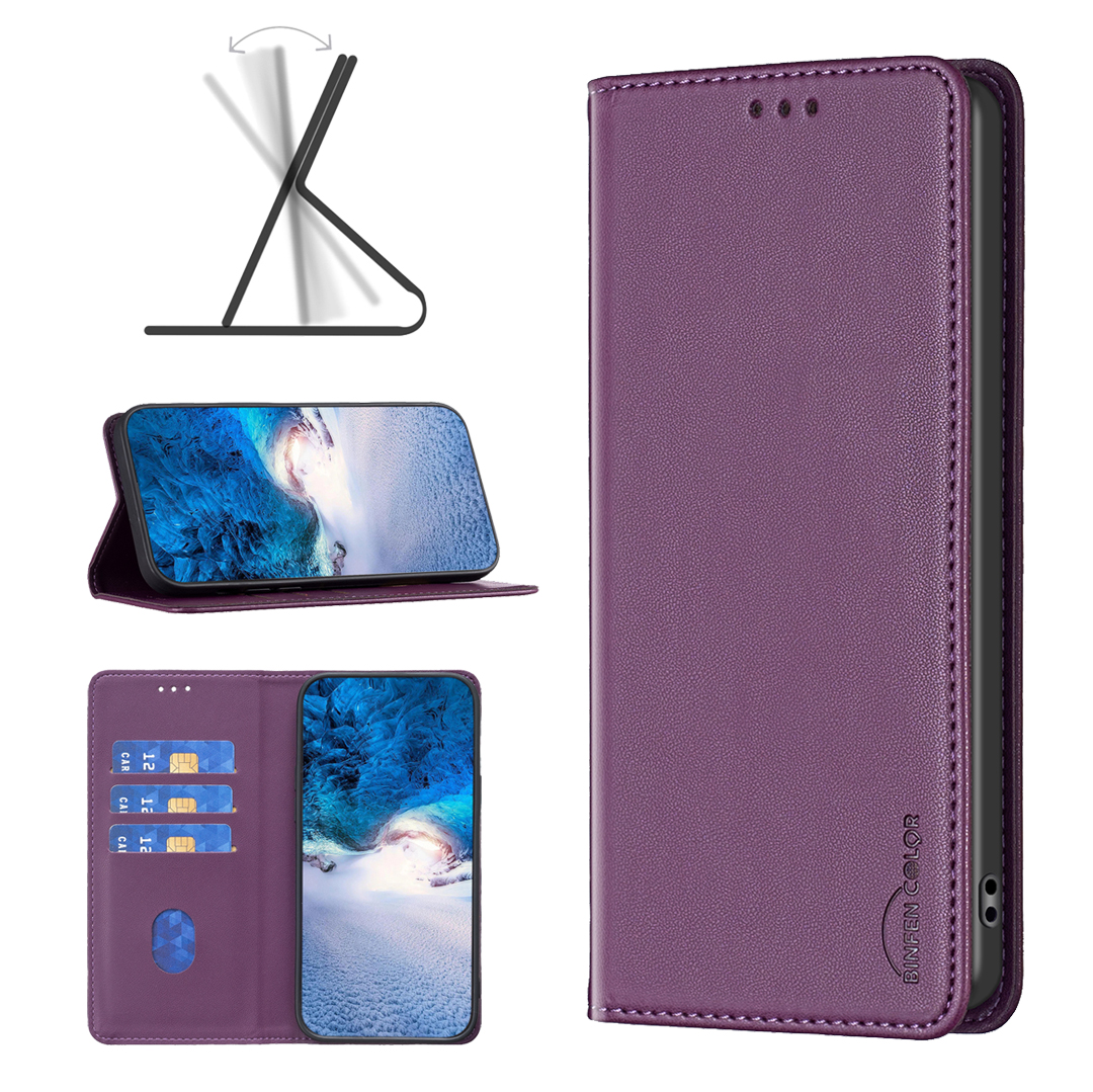 Luxuriöse Handyhülle Aus Leder Mit Klappetui Und Kartenfach_voghion.com