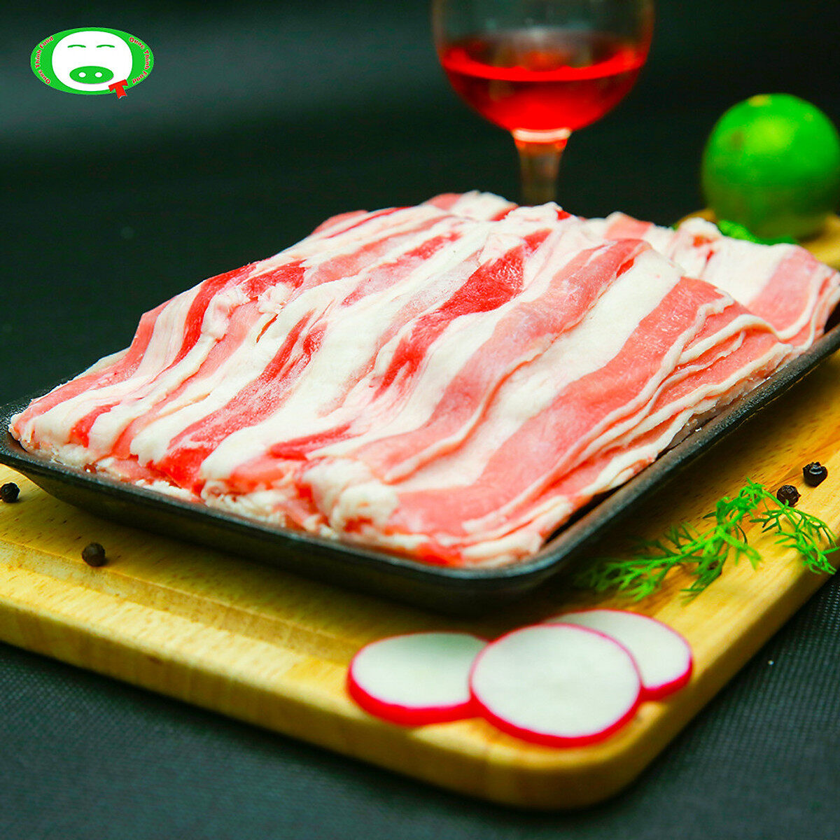 500g - ba rọi úc