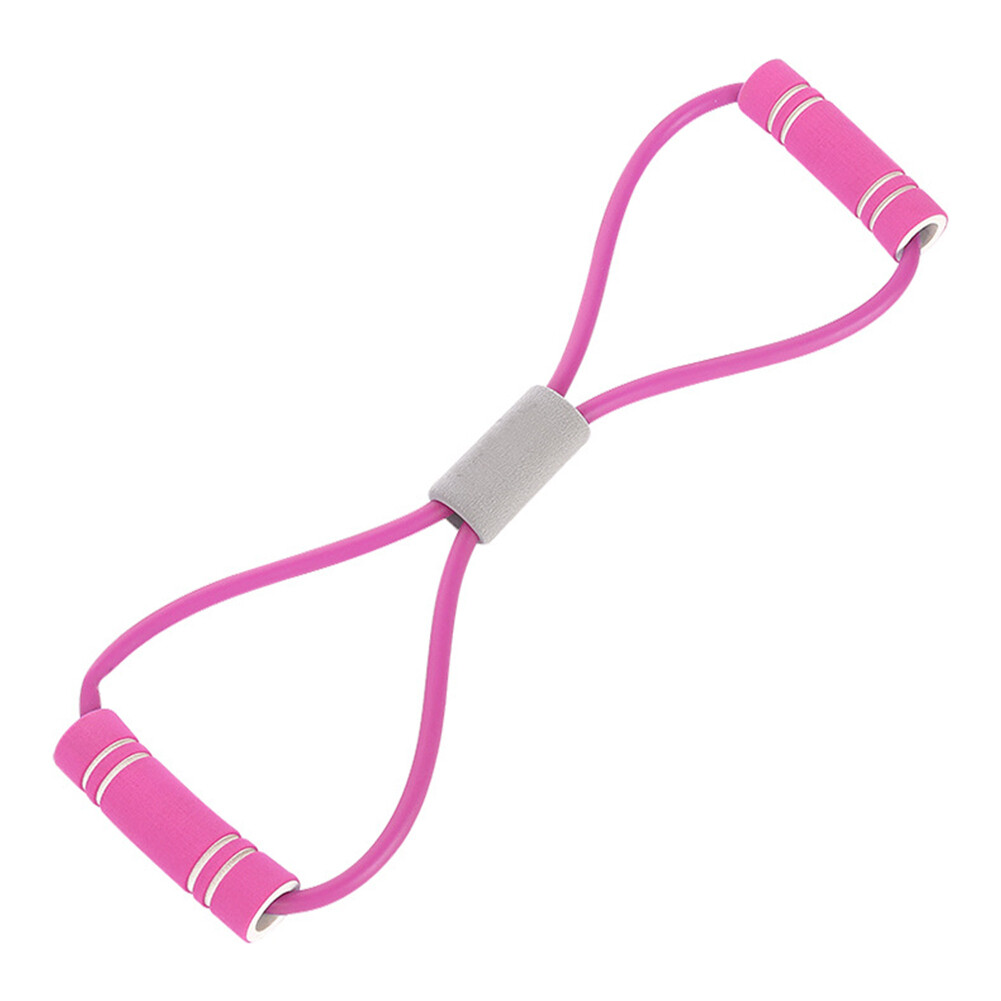 8-Shape Gym Workout Yoga Exercise Resistance Rope Loop Bands Train Fitness Tool