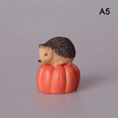 Donglon Halloween Miniature Pumpkin Figurines Toys Fairy Garden Ornament DIY (2)