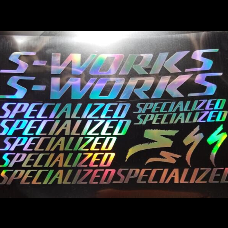 Miếng Dán Khung Xe Đạp Leo Núi Tự Làm Miếng Dán Đề Can Xe Đạp Địa Hình Phản Quang Tự Làm Chạm Khắc Nhẹ Cho Công Việc Sworks S