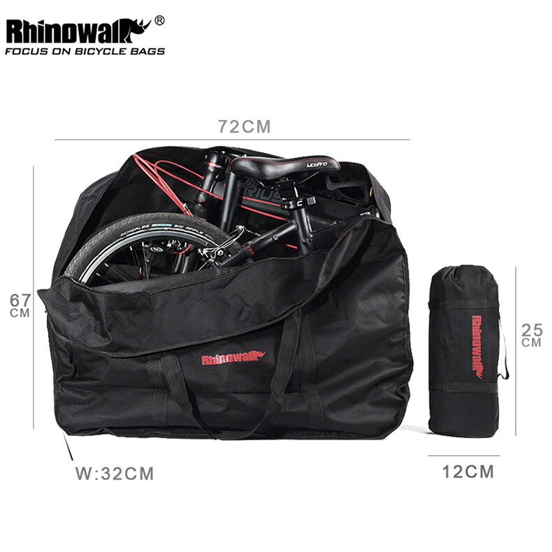 Rhinowalk 14 "-16"-20" Xe Đạp Gấp Túi Đựng Xe Đạp Túi Bảo Quản Di Động Túi Đeo Vai Xe Đạp Gấp Phụ Ki