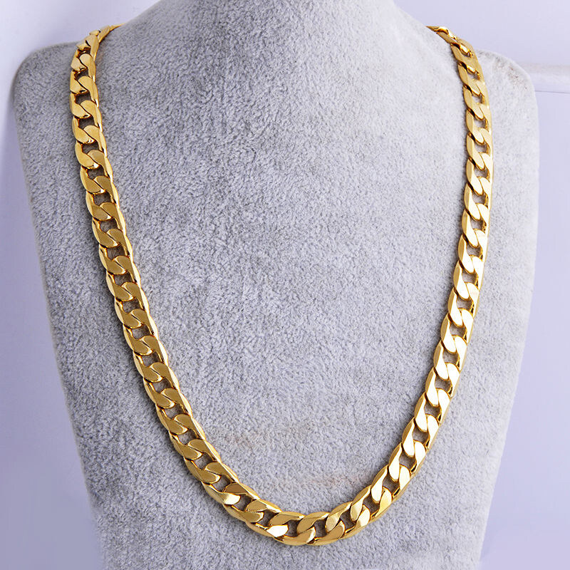 gold filled mens necklace