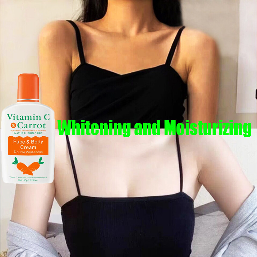 vitamin c and carrot face and body cream