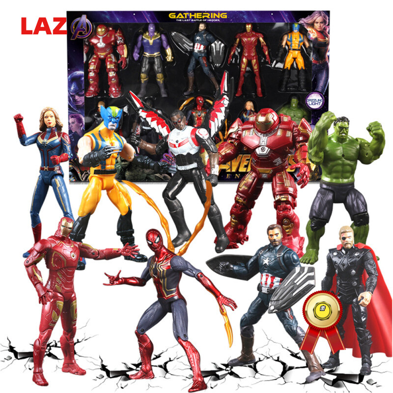 Mô Hình Nhân Vật Siêu Anh Hùng Avengers Marvel Justice League Mô Hình