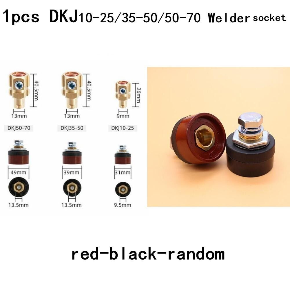 Kết nối điện hàn ổ cắm cáp dkj 10-25 35-50 50-70 máy hàn phần