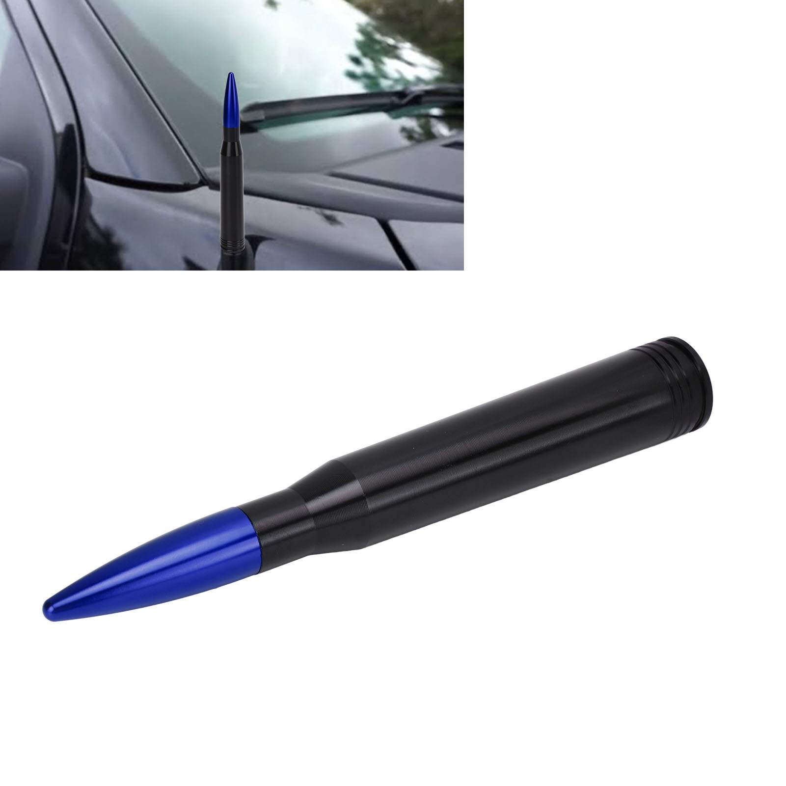 50 Cal ăng-ten xe tải chống gỉ Antenna Anodized cho xe