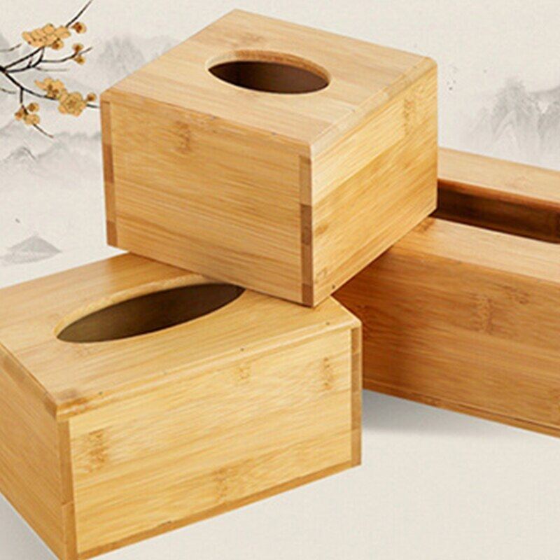 Hộp đựng khăn giấy bằng tre hộp đựng giấy hộp đựng khăn giấy hộp đựng khăn ăn bằng gỗ ô tô