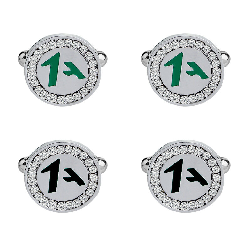 Men's Gift Fashion Shirt Vintage Elder Scroll Dragon Cufflinks Design Brand Cufflinks
