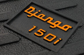 Miếng Lót Chân Thích Hợp Cho Peugeot Jiang Ge 150 Django Bàn Đạp Xe Máy Sửa Đổi Phụ Kiện Chân Da