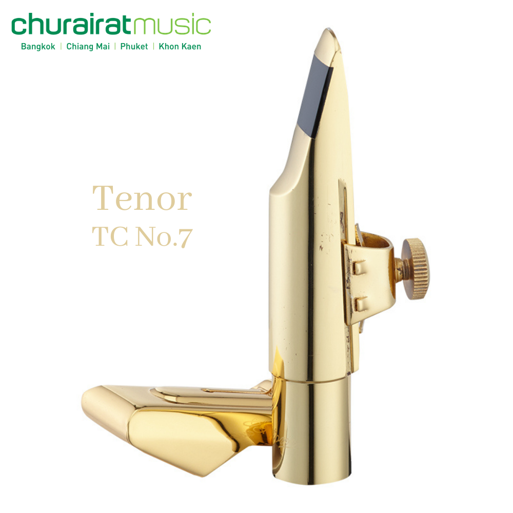 Saxophone Mouthpiece : Custom Tenor TC No.7 ปากเป่าแซกโซโฟน เทเนอร์ by Churairat Music ราคา 3,100 บาท*ส่งฟรี