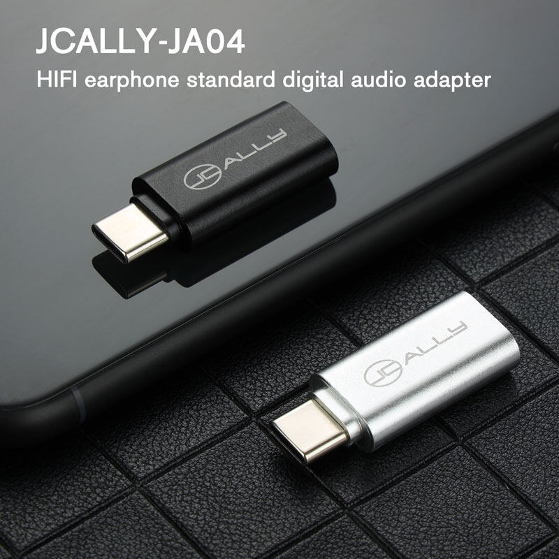 Tai Nghe HIFI Jcally JA04, Bộ Chuyển Đổi Âm Thanh Kỹ Thuật Số Tiêu Chuẩn ALC5686 Chip DAC Nối Tiếp Giải Mã HIFI Di Động Dành Cho Android