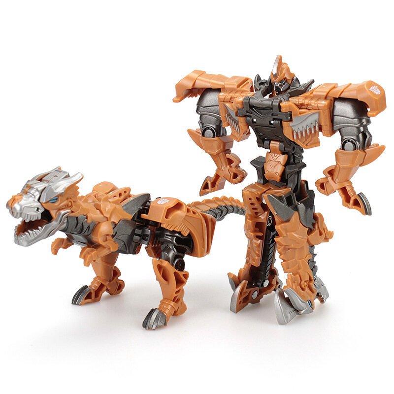 Bộ đồ chơi robot biến hình 12cm biến hình Đồ chơi xe biến hình 2 trong 1