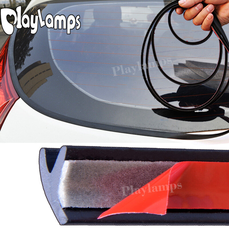 Dải Niêm Phong Cao Su Ô Tô Hình Chữ Y Miếng Dán Dải Cách Âm Chống Bụi Chống Thấm Khe Hở Cửa Sổ Bảo Vệ Ngoại Thất Xe Hơi