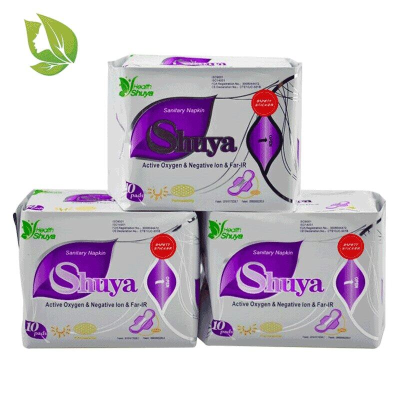 3 gói băng vệ sinh Anion Băng vệ sinh vệ sinh phụ nữ sản phẩm Bông vệ sinh
