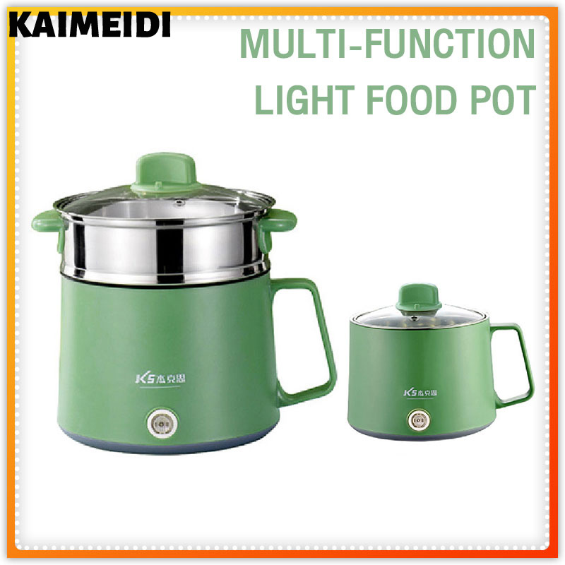 Kaimeidi nồi nấu điện đa năng nồi lẩu điện ký túc xá nồi nấu mì chảo chiên điện mini