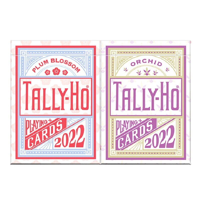 Tally-ho bộ bài hoa lan bộ bài xe đạp hoa mận bộ bài trò chơi ảo thuật đạo cụ cho ảo thuật gia