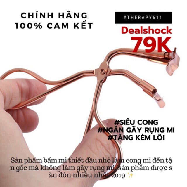 Kẹp Bấm Mi Đầu Nhỏ Giúp Hàng Mi Cong Vút Dupe Shumura