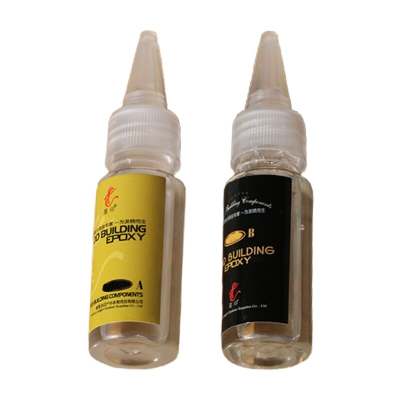 Cần câu keo trong suốt epoxy ab xây dựng cần câu dụng cụ phụ kiện cần câu để câu cá bạn bè tự làm cần câu