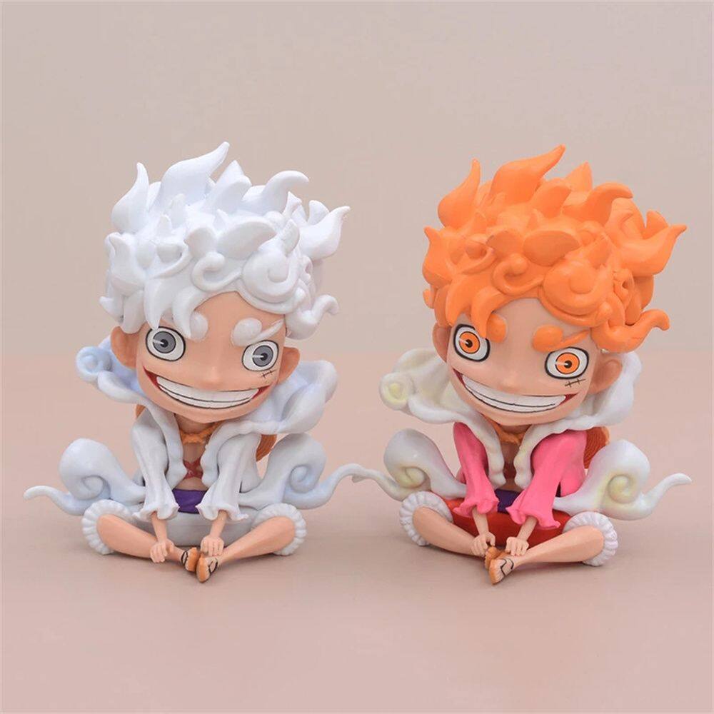 Cggue cho trẻ em mô hình tượng anime mô hình sưu tập đồ trang trí búp bê thu nhỏ bằng pvc mô hình hành động luffy mô hình sưu tập mô hình búp bê gear 5 luffy thần mặt trời nikk