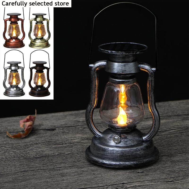 solar oil lantern