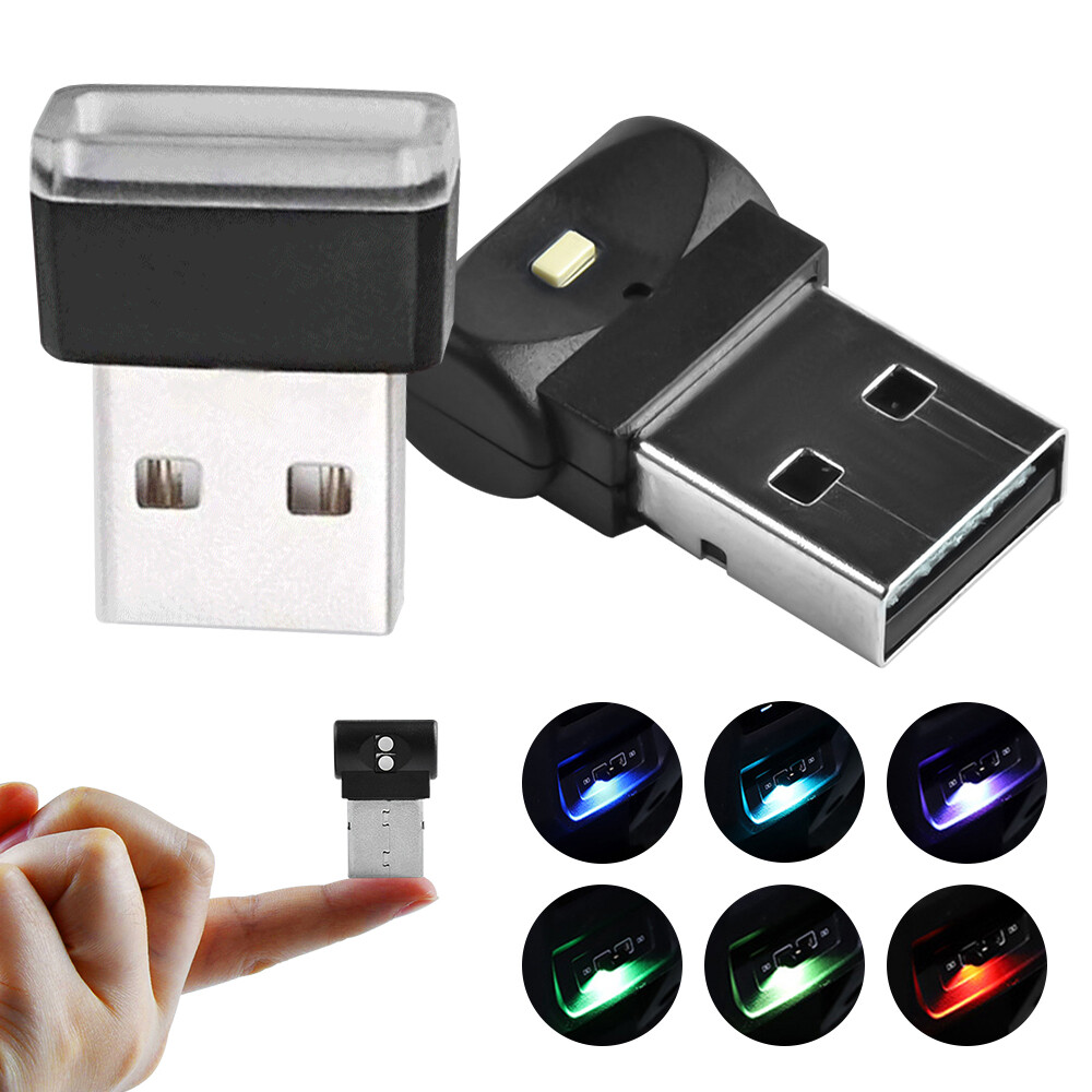 Đèn xung quanh xe hơi usb blub cho nội thất đèn led mini tạo không khí cho xe hơi đèn ngủ trang trí xung quanh xe hơi 5v