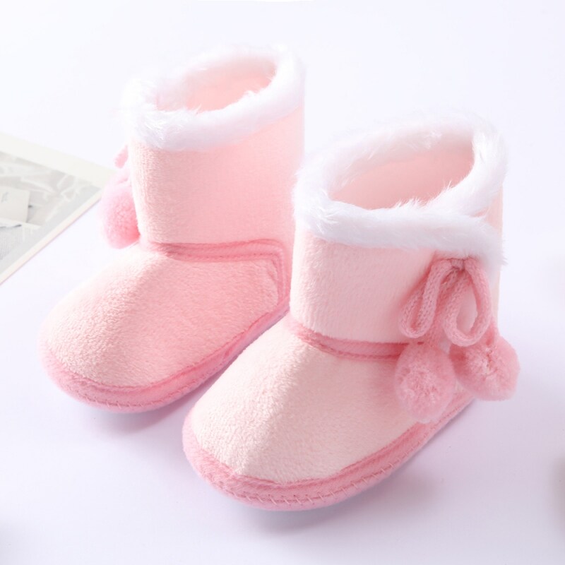 Loveingbaby Giày Bốt Bé Trai Bé Gái Bé Tập Đi Giày Đế Mềm Mùa Thu Đông