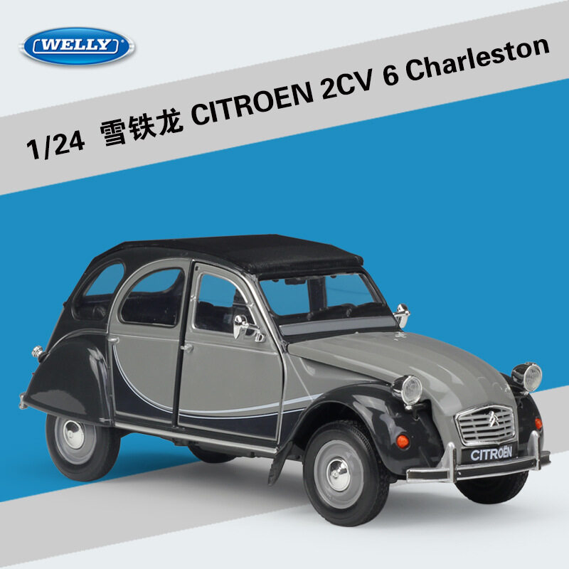 วิลลี่ 1:24 Citroen 2Cv 6 Charleston รถคลาสสิกจำลองล้อแม็กรถยนต์ Vvr6 |  Lazada.Co.Th