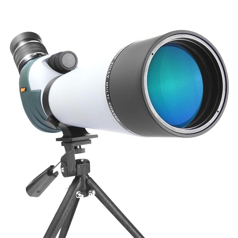 20-60X80 Nitrogen Filled Waterproof Monocular Telescope Zoom Prism BAK4 Big Eyepiece Dual Focus Waterproof Scope for Watching Tripod - ยี่ห้อ Gomu ราคา 6,555 บาท*ส่งฟรี