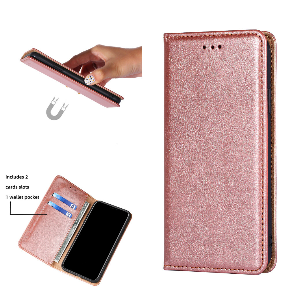 Ốp Cho LG V50 ThinQ Bao Da Lật Từ Tính, Ốp Lưng Silicon Pu, Ốp Điện Thoại Ví Đựng Thẻ Thời Trang Đơn Giản